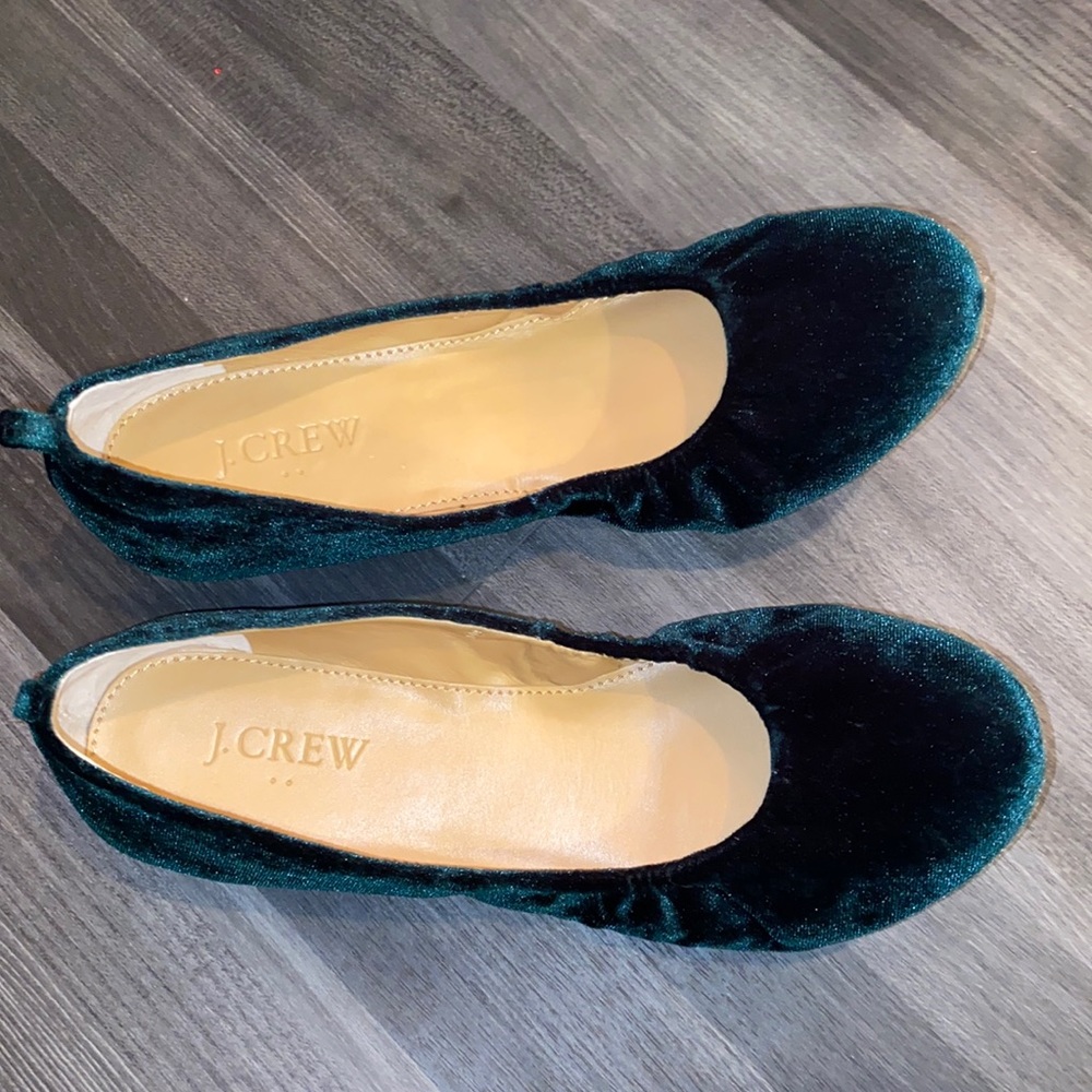 Velvet Ballet Flats